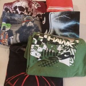 6 Boy size t-shirts-reserved