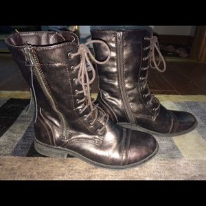 Cathy Jean combat boots!