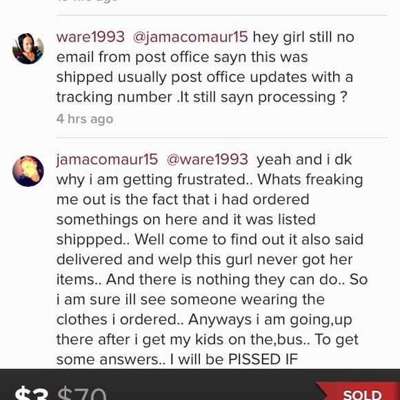 Got scammed beware all you wont get your item - Picture 3 of 3