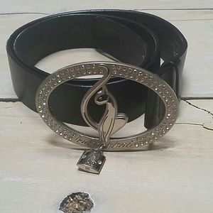 Baby Phat  Belt with Rhinestones