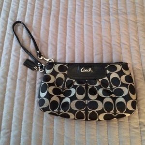Authentic coach wristlet