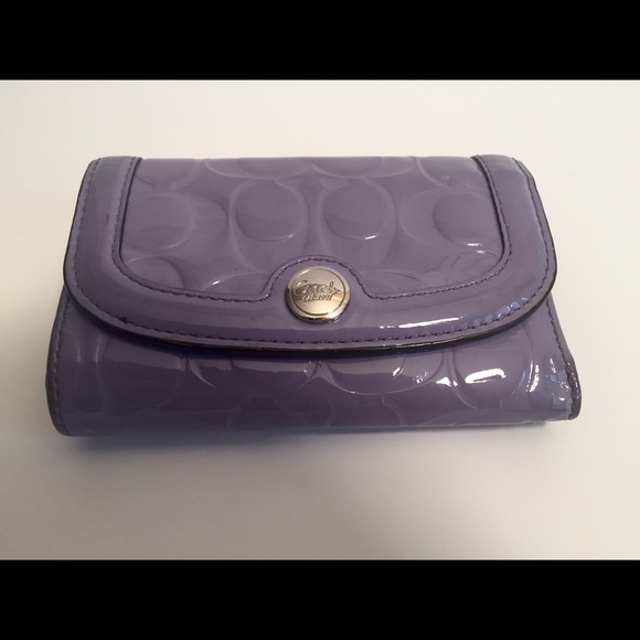 🌟Reduced🌟 Coach Light Purple Wallet