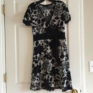 BCBGMAXAZRIA floral print dress