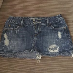 Hollister Jean skirt