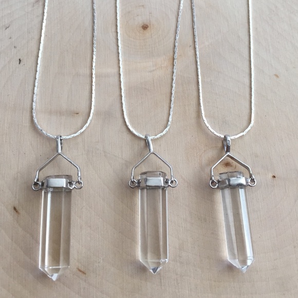 Clear Quartz Pendant Necklace💎