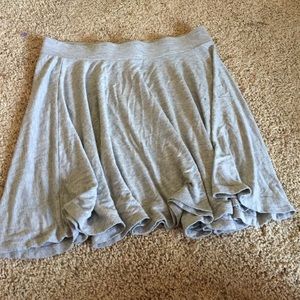 Grey skater skirt