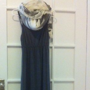 Grey Maxi dress - cotton