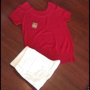 TORRID SHORT SLEEVE SWEATER