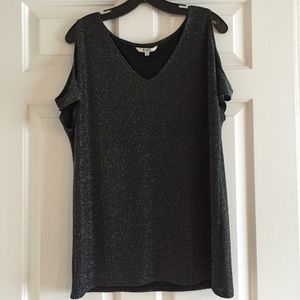 BB Dakota black and silver shirt