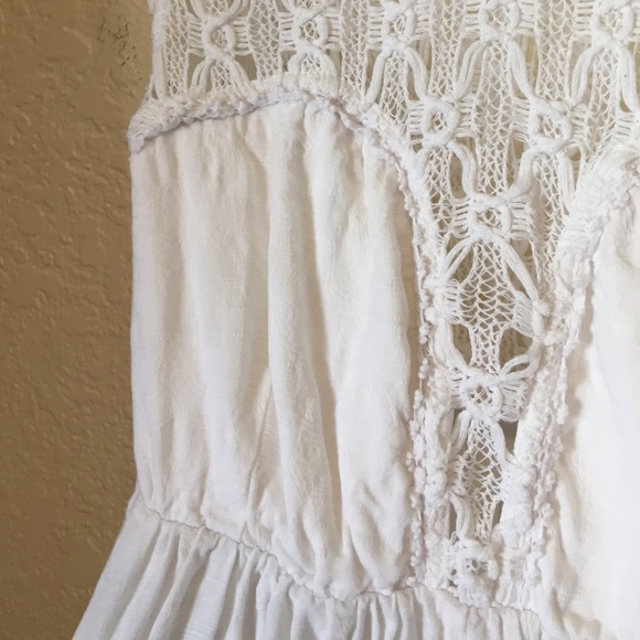 SOLD Free People White Tunic. Sz xs - Picture 2 of 4