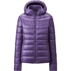 🎉NWT🎉 UNIQLO Ultra Light Down Parka in Purple