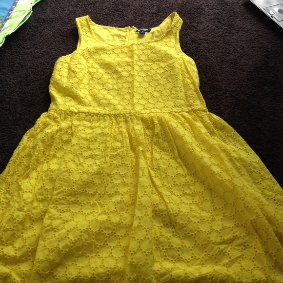 Old Navy Yellow Summer Dress