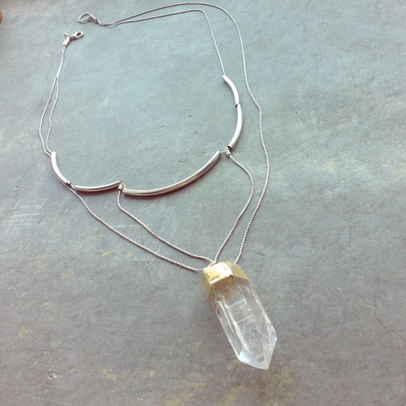 Beautiful crystal necklace