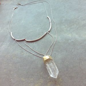 Beautiful crystal necklace