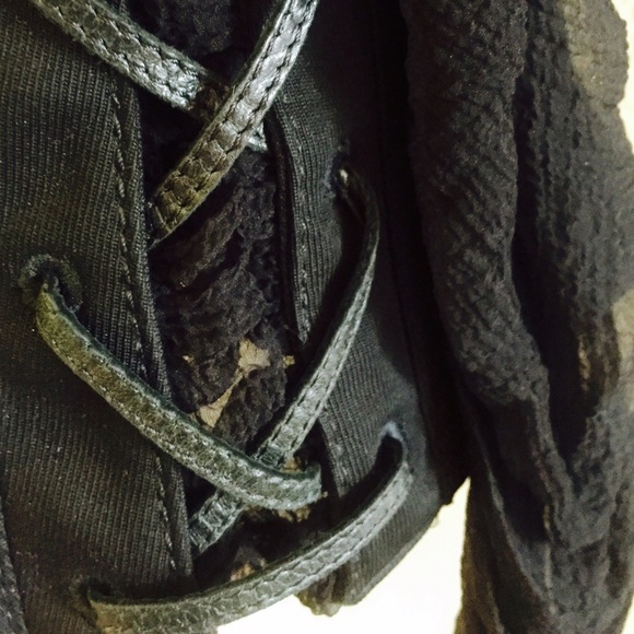 Archived 5/16 Alexander McQueen Black CorsetJacket - Picture 2 of 4