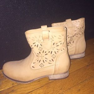 Tan MIA booties