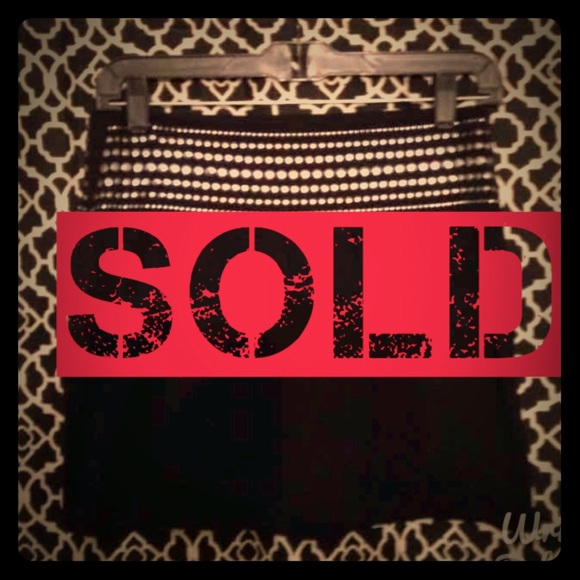 Express Dresses & Skirts - Black Studded Mini-Skirt
