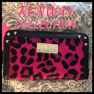 Betsey Johnson, wallet is Fur-Real..