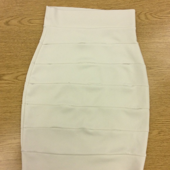 White Pencil Skirt
