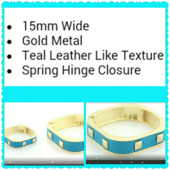 YOUR SQUARE STUDDED FEMALE POWERED BRACELET - Picture 2 of 4