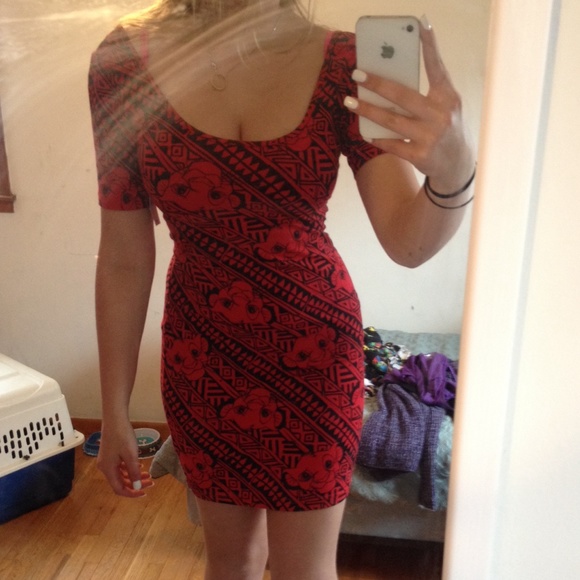 Wet Seal Body Con - Lion King Tribal