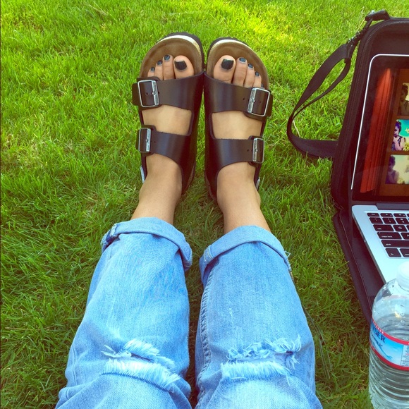 amalfi black birkenstock