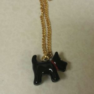 Crewcuts J.Crew yorkie dog pendant