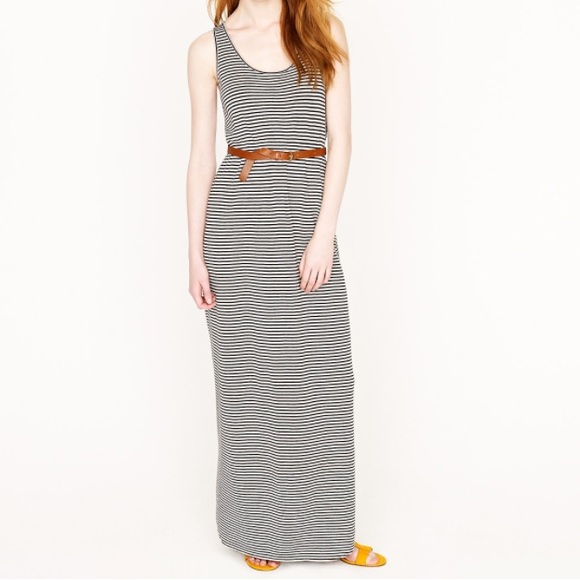 J. Crew Dresses & Skirts - JCrew Sasha Maxi Dress in Skinny Stripe...