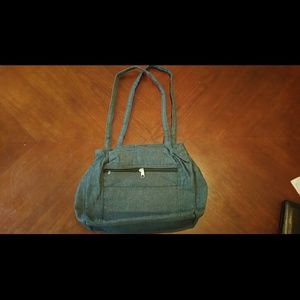 DESIGNER BLUE DENIM PURSE
