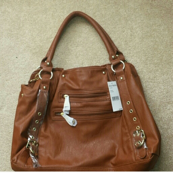 NWT Steve Madden Cognac Bag and Wallet *SOLD* - Picture 1 of 4