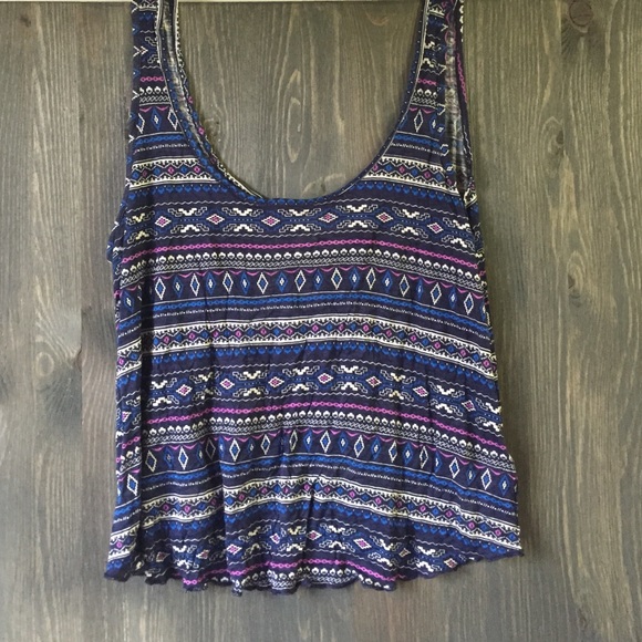 Geometric crop top