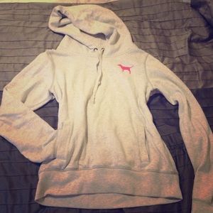 VS pink hoodie