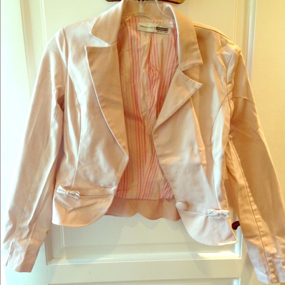 Light pink blazer from Nordstrom