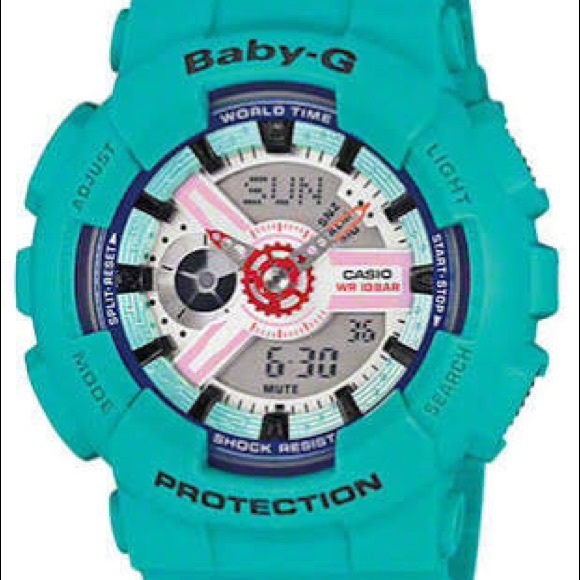 baby g mint green