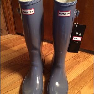 Grey hunter boots