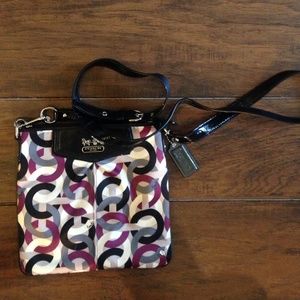 COACH cross body handbag