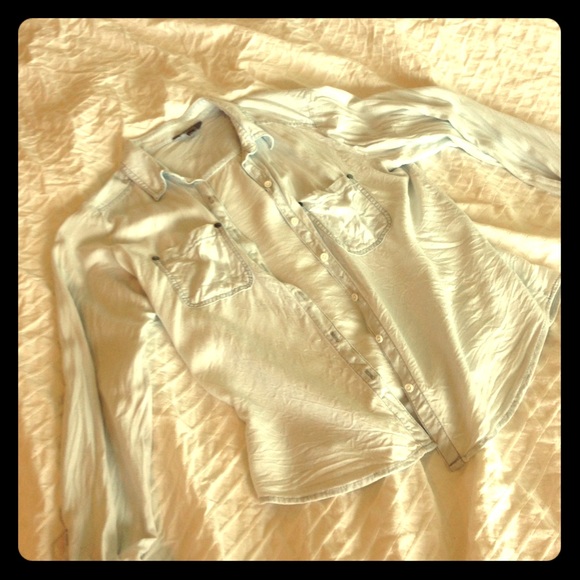 Light blue Nordstrom denim shirt