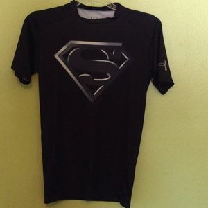 Superman under armor!