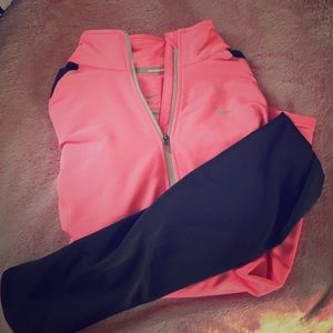 Women's Long Sleeved Nike Dri-Fit running shirt