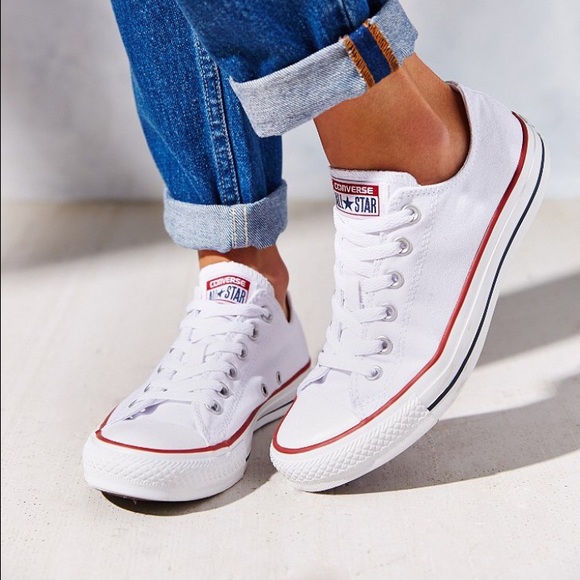 White Converse from Urban Outfitters