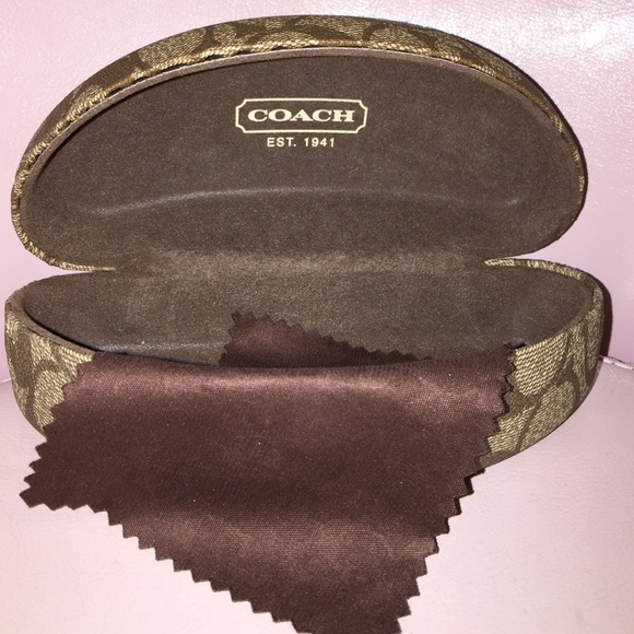 COACH sunglass case