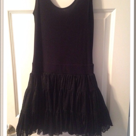 Black tank tutu dress