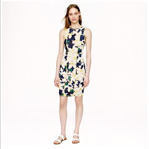 J.Crew floral dress