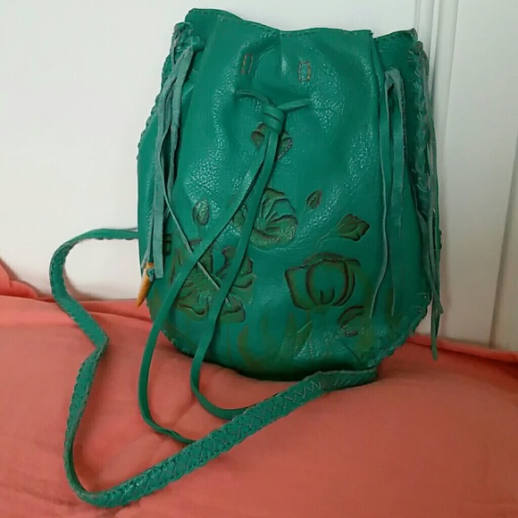 Lucky brand turquoise crossbody