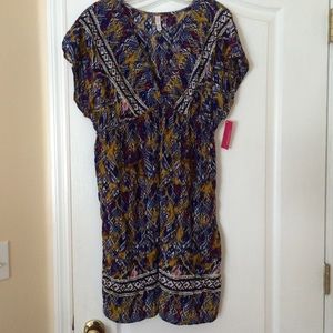 Xhilheration Tribal print Beach Coverup XL