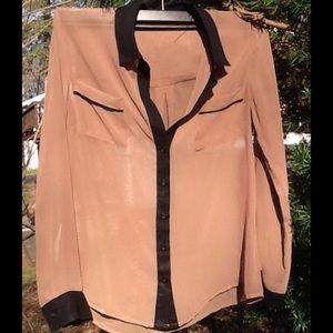 Tan Blouse by Mine