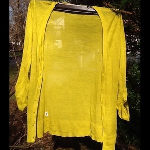Bright Green Cardigan