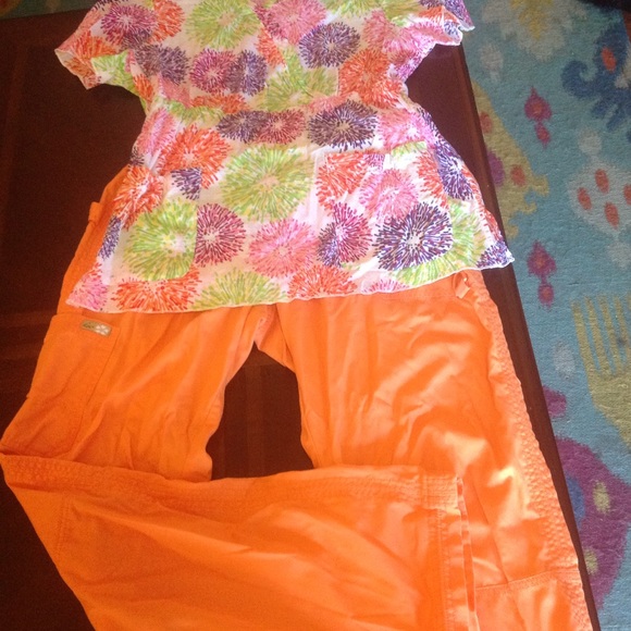 Addl pics of Koi Scrubs