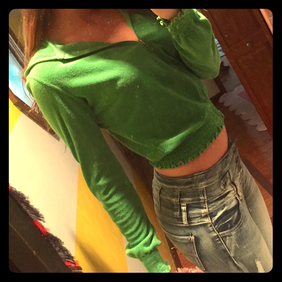 juicy couture green jacket