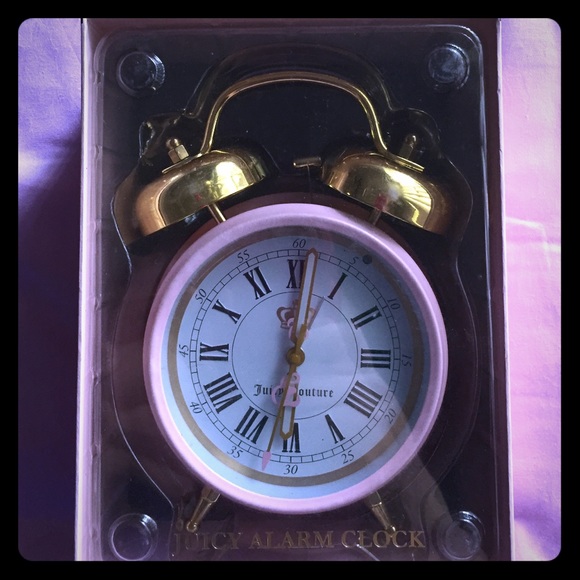 🎀💜Juicy couture alarm clock💜🎀